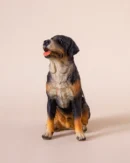 Rottweiler Puppy Figurine