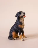 Rottweiler Puppy Figurine