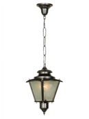 Classic Silver Grey Outdoor Lantern Light