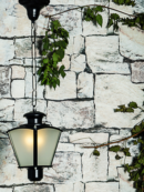 Classic Black Small Outdoor Lantern Light