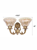 Meenakshi Golden Katora Double Wall Light