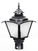 Classic Black Big Outdoor Gate Light