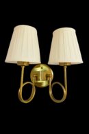 ALD-AMIRA Twin Wall Sconce with Modern Twist Design