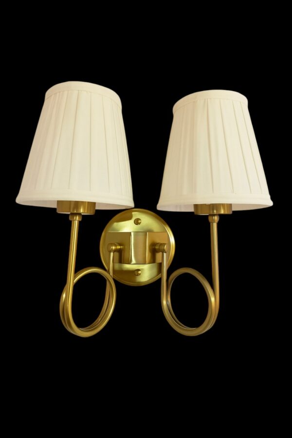 ALD-AMIRA Twin Wall Sconce with Modern Twist Design - Image 4