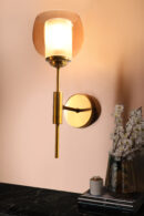 ALD-AMIRA New Amber and Milky Indoor Wall Sconce Light