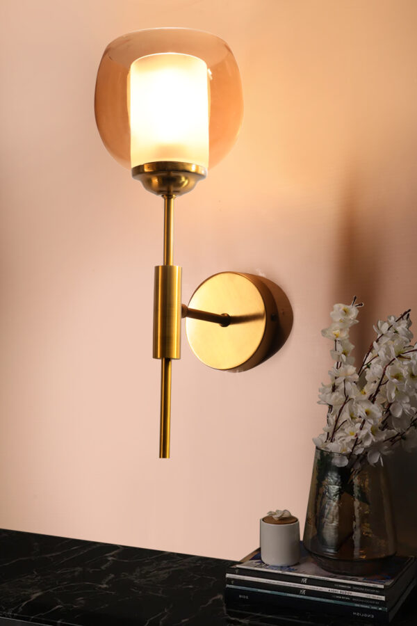ALD-AMIRA New Amber and Milky Indoor Wall Sconce Light - Image 4