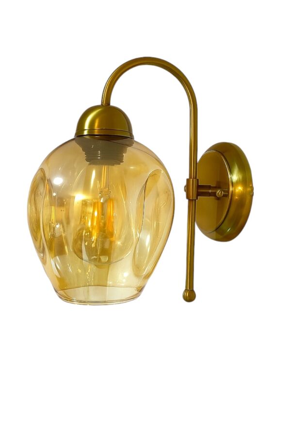 ALD-AMIRA Antique Gold Matte Finish Nordic Style Wall Light - Image 4