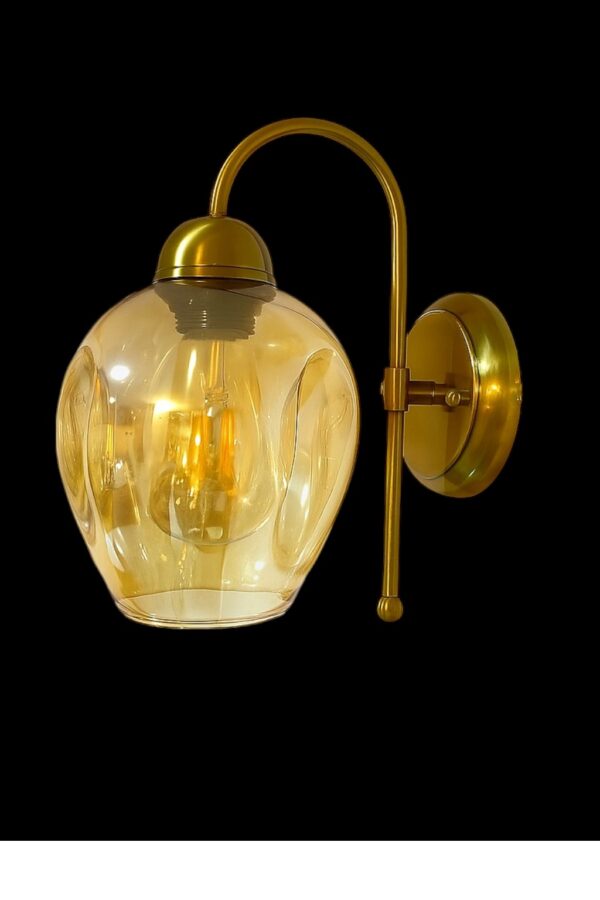 ALD-AMIRA Antique Gold Matte Finish Nordic Style Wall Light - Image 5