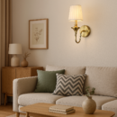 ALD-AMIRA Imperial Grace Vintage Brass Wall Light