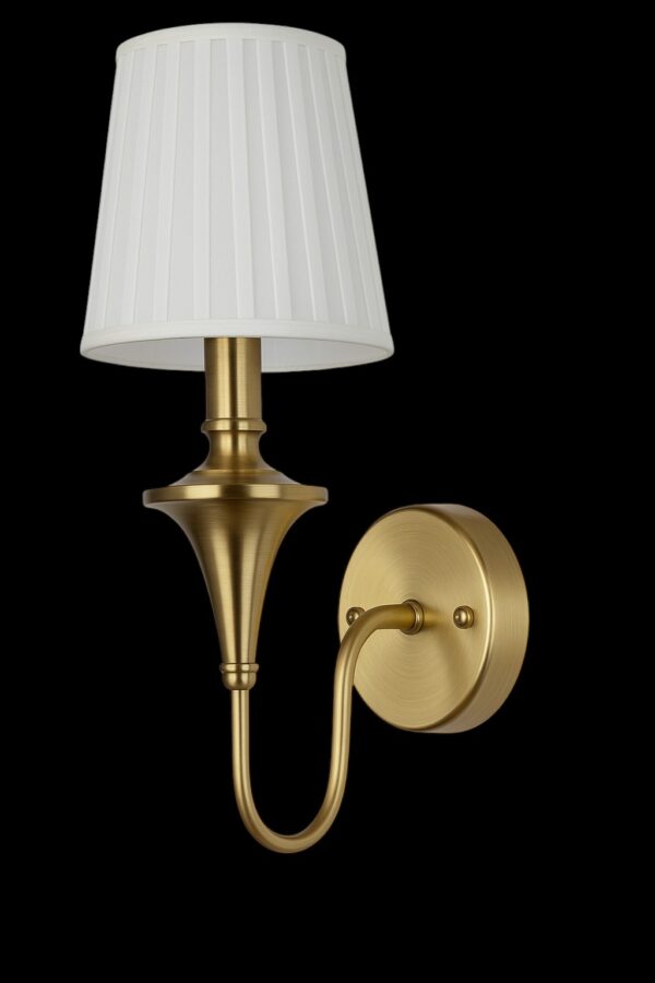 ALD-AMIRA Imperial Grace Vintage Brass Wall Light - Image 5