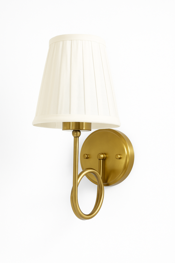 ALD-AMIRA Twist Wall Sconce with Antique Gold Matte Finish - Image 6