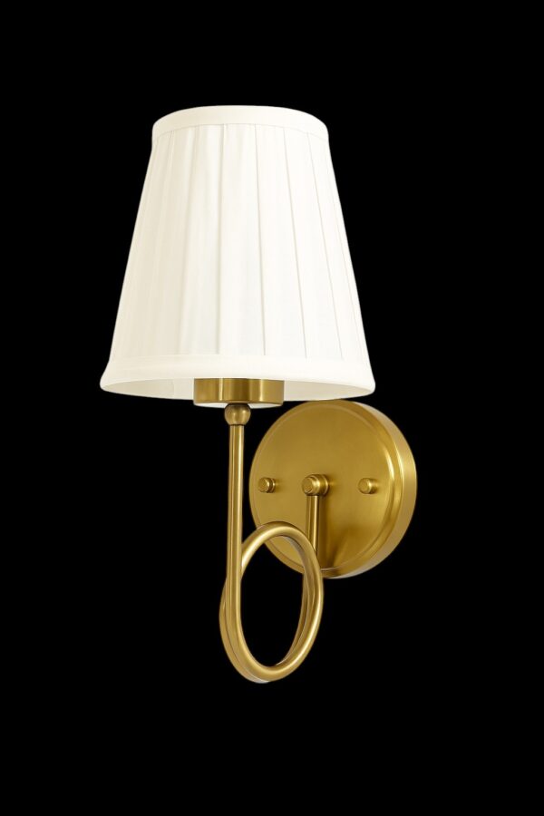 ALD-AMIRA Twist Wall Sconce with Antique Gold Matte Finish - Image 7